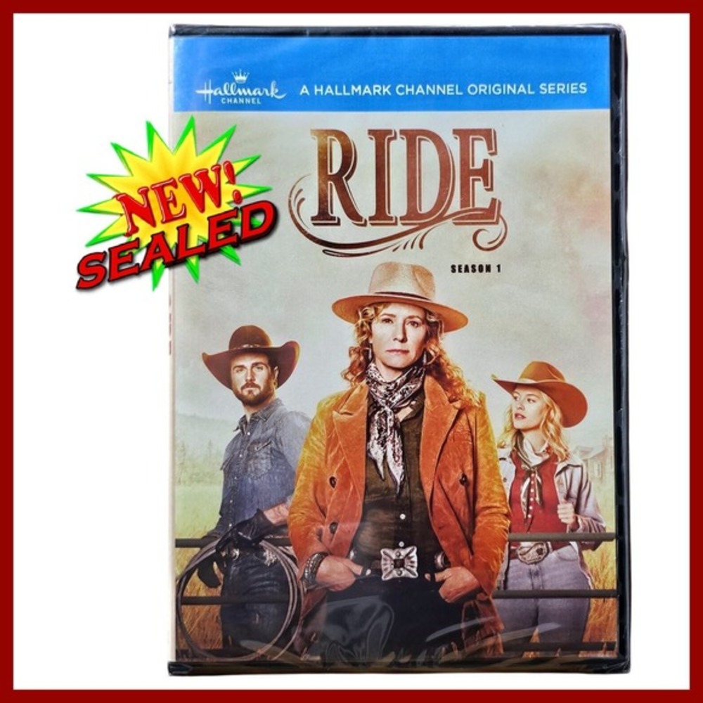 Hallmark Ride Season 1 DVD 2023 Nancy Travis Beau Mirchoff Western Series‎ New
